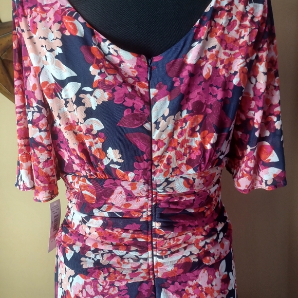 NWT R&M Richard's floral dress - Picture 4 of 5